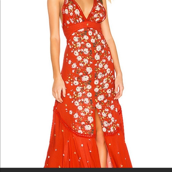 NWT Paradise Printed Maxi Dress in Red
Free People - Picture 5 of 7